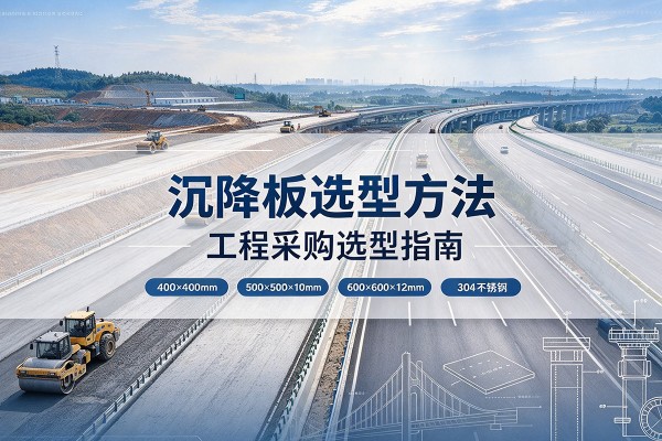 将乐沉降板选择方法
