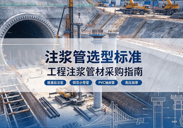 将乐注浆管选型标准